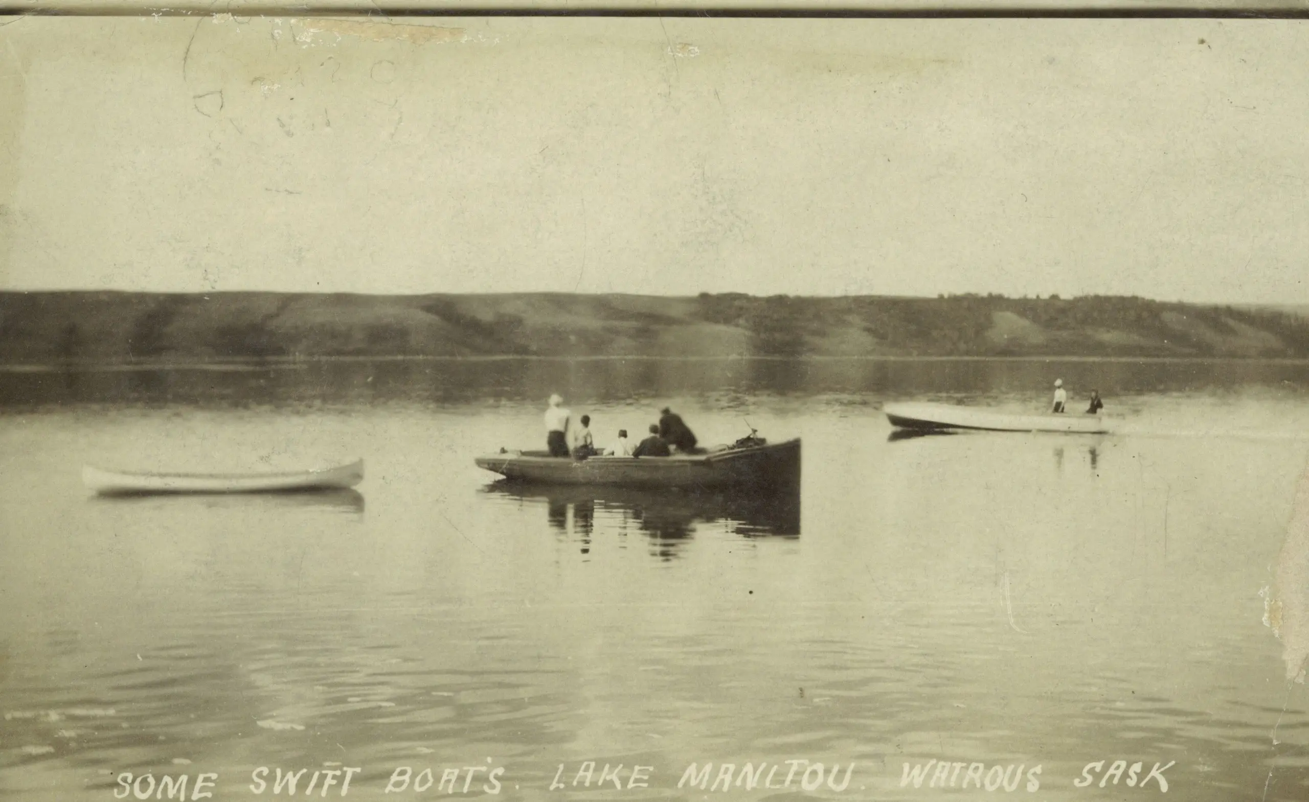Boats on Little Manitou Lake
