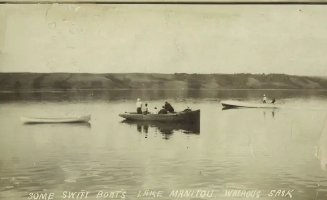 Boats on Little Manitou Lake